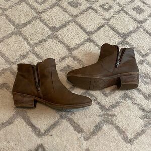 Faded Glory Dark Brown Ankle Booties